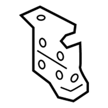 Nissan 63160-5SK0A Bracket-Front Fender Lower, RH