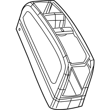 Mopar 1LN36DK7AA Base-Floor Console