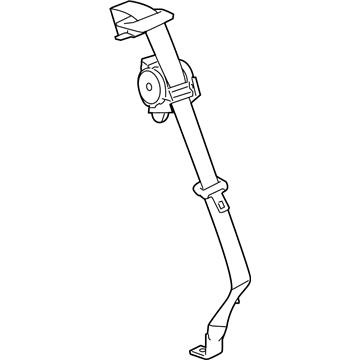 GM 19257793 Center Belt Assembly