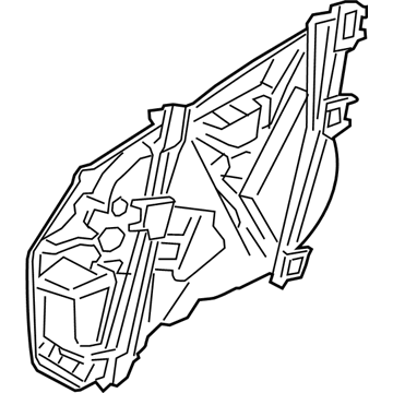 BMW 51-33-7-422-879 Front Left Window Regulator