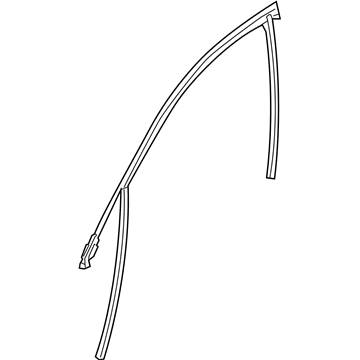 BMW 51-33-9-481-271 Left Window Guide