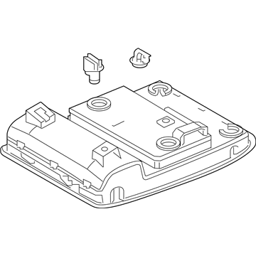 Toyota 81208-42080-C0 Overhead Console