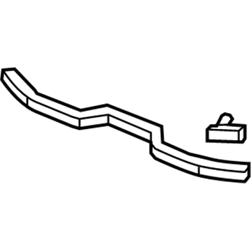 Honda 74121-SJC-A00 Rubber, Hood Seal