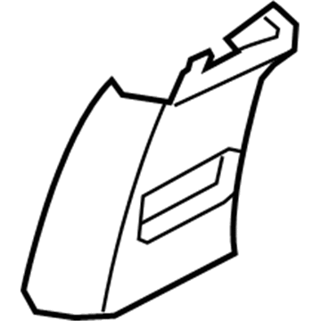 BMW 51-43-7-903-781 Cover, B-Column Upper Left