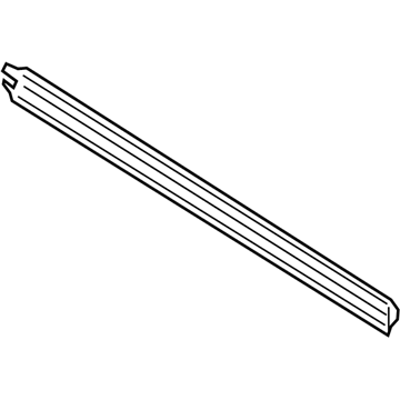 BMW 51-35-3-330-185 Inner Weatherstrip, Rear Left Door