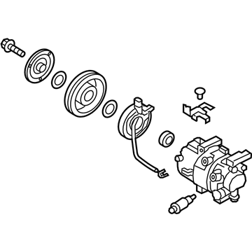 Hyundai 97701-H9150 Compressor Assembly