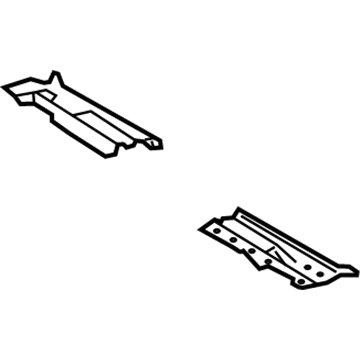 Lexus 57455-78010 Plate FR Floor CROS