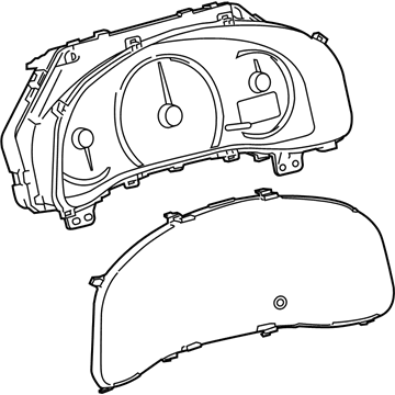 Lexus 83800-76011 Meter Assy, Combination