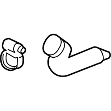 Mopar 5278202AE Hose-Radiator Outlet