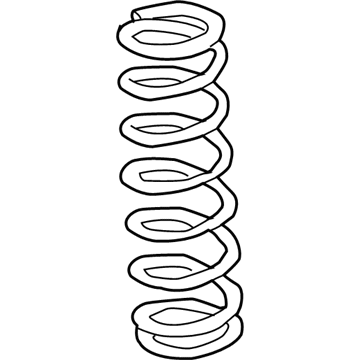 Acura 52441-SEC-A01 Spring, Rear