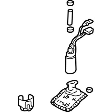 Honda 17040-S84-A02 Pump Set, Fuel