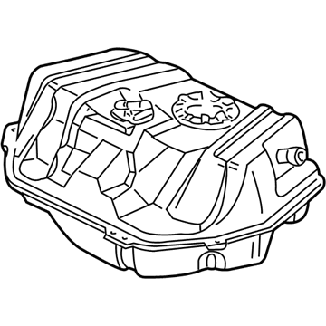 Honda 17500-S84-A00 Tank, Fuel