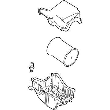 Ford G1FZ-9600-A Air Cleaner Assembly