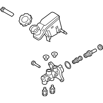 Kia 585103W200 Cylinder Assembly-Brake