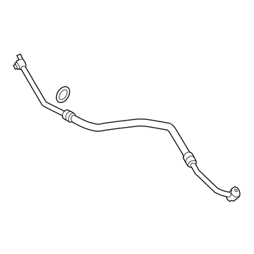 BMW 17-21-7-603-246 Engine Oil Cooler Pipe, Flow