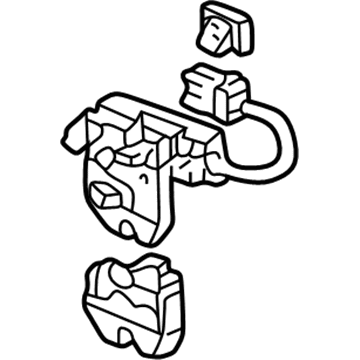 Honda 74851-S30-003 Lock, Trunk Lid