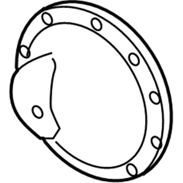 Mopar 52111973AA Cover-Differential