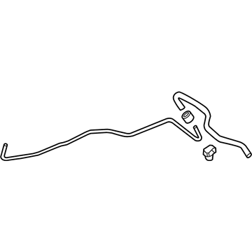 Nissan 49721-3TA0A Hose & Tube Assy-Power Steering