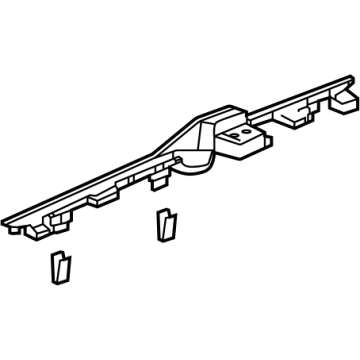 Acura 83433-TGV-A02ZA Garnish (Platinum Chrome Plating)