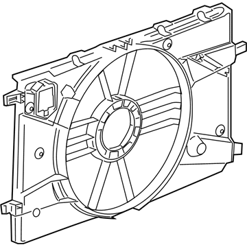 GM 13289627 Fan Shroud