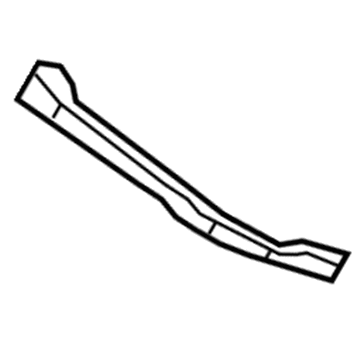 Acura 71140-SJA-023 Beam, Right Front Bumper (Upper)