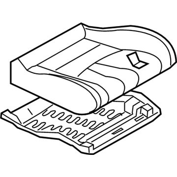 Nissan 87300-CD070 Cushion Assy-Front Seat