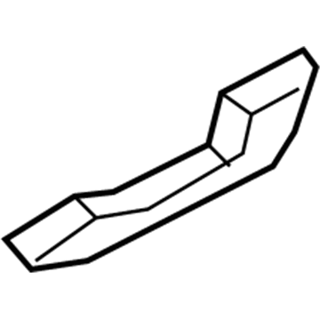 Hyundai 83665-3L000 Base Assembly-Rear Door Outside Handle, RH
