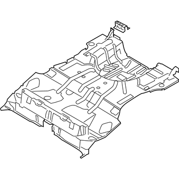 Ford 8S4Z-5411215-A Rear Floor Pan