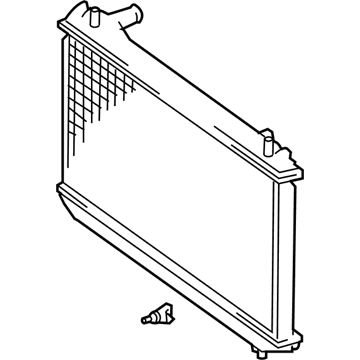 Toyota 16410-AZ040 Radiator Assembly