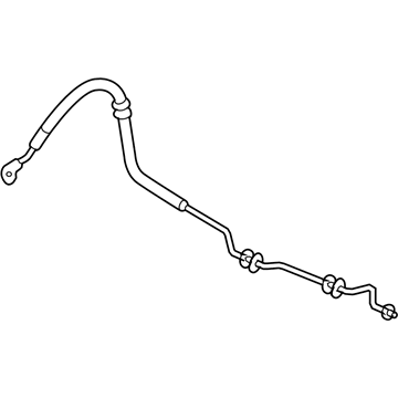 Honda 53713-SHJ-A01 Hose, Power Steering Feed (Driver Side)