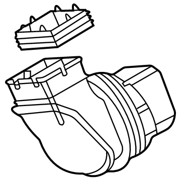 Kia 28240P2300 DUCT ASSY-AIR