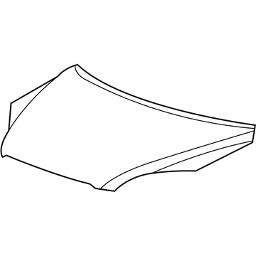 Honda 60100-SWA-A90ZZ Hood, Engine (DOT)