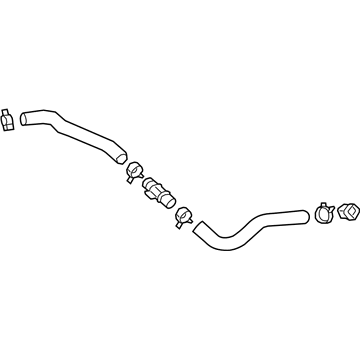 Hyundai 25414-D3700 Hose Assembly-Radiator, Upper