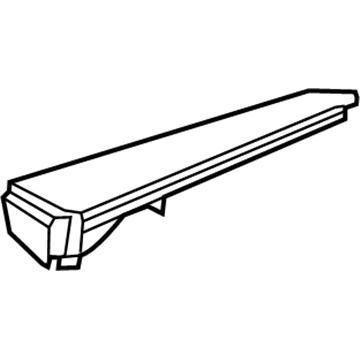 Honda 74885-TK8-A00 Cover, L. Tailgate Hinge