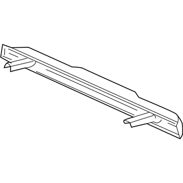 Acura 71530-ST7-A00ZZ Beam, Rear Bumper