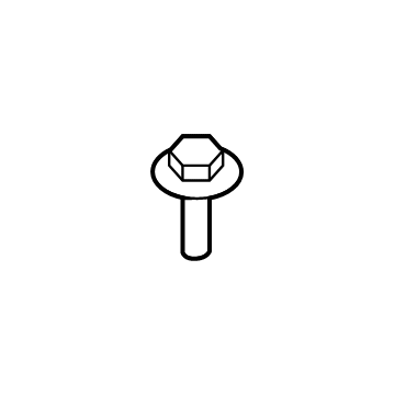 BMW 31-30-7-856-969 Screw, Self Tapping