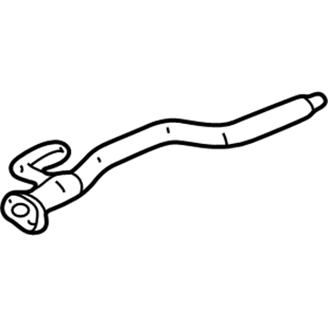 GM 15629014 Exhaust Pipe Assembly