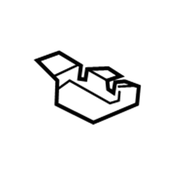Hyundai 87766-3S000 Deflector-Rear, RH