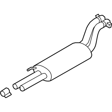 Ford KL3Z-5230-B Rear Muffler