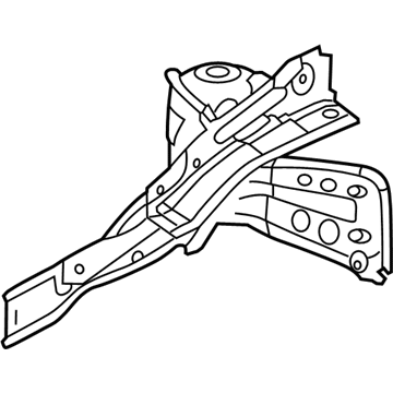 Kia 64510H9000 Panel Assembly-Fender Apron