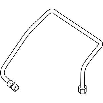 Mopar 52124729AF Tube Assembly-Master Cylinder To HCU