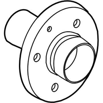 BMW 33-41-6-753-100 Drive Flange Hub