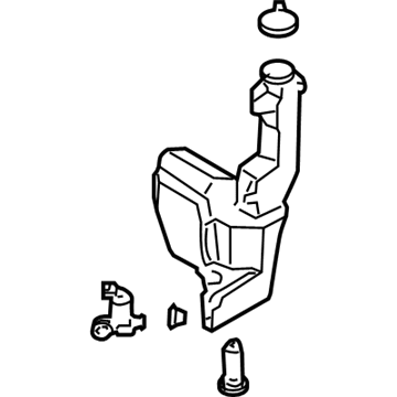 Nissan 28910-CA70A Tank Assembly-Windshield Wash