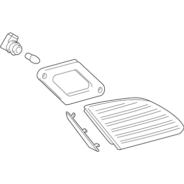 Toyota 81680-AC030 Back Up Lamp Assembly