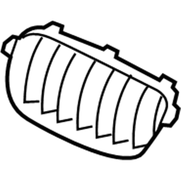 BMW 51-13-3-414-903 Grille, Front, Left