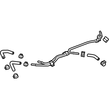 GM 55515820 Water Return Tube