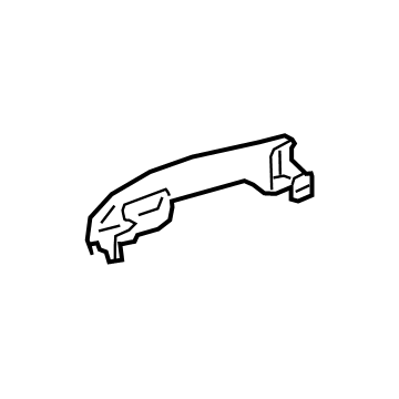 Toyota 69210-0R070-A0 Handle, Outside