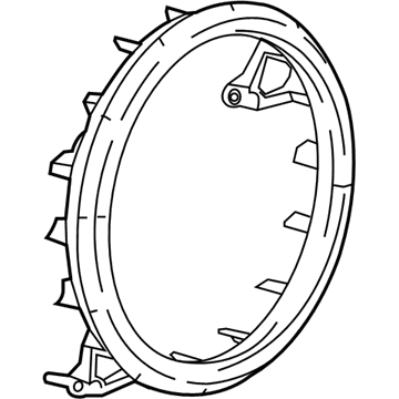 GM 84243708 SHROUD-ENG COOL FAN RR