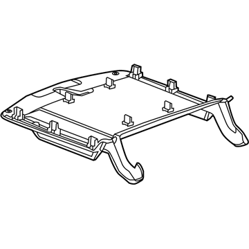 GM 23247228 Cover Asm-Front Floor Console Armrest Hinge