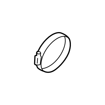 GM 84370899 Outlet Duct Clamp